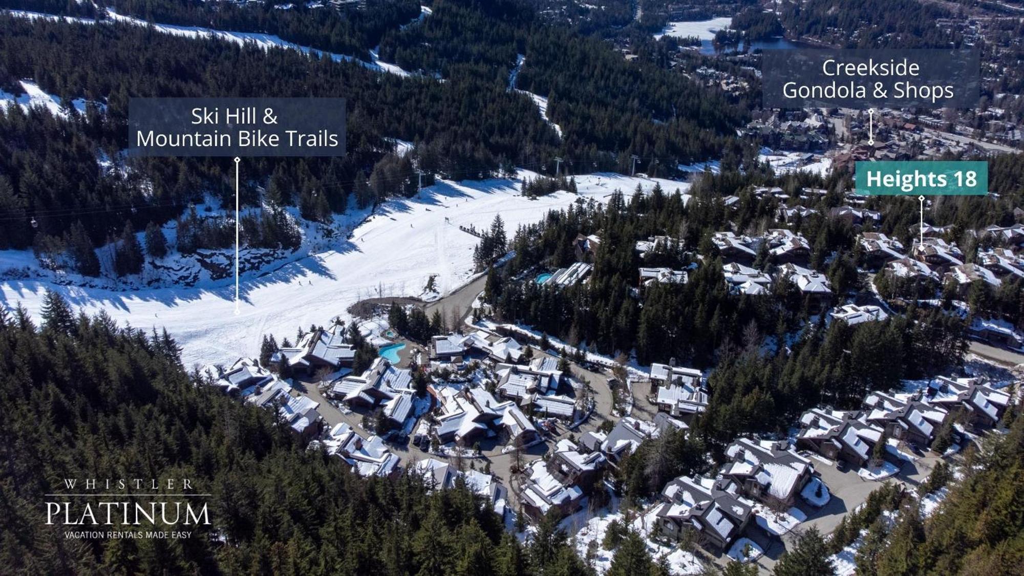 Taluswood The Heights 18 | Mountainside Townhome W/ Ski Access, Hot Tub, Tranquil Views Whistler Exterior photo